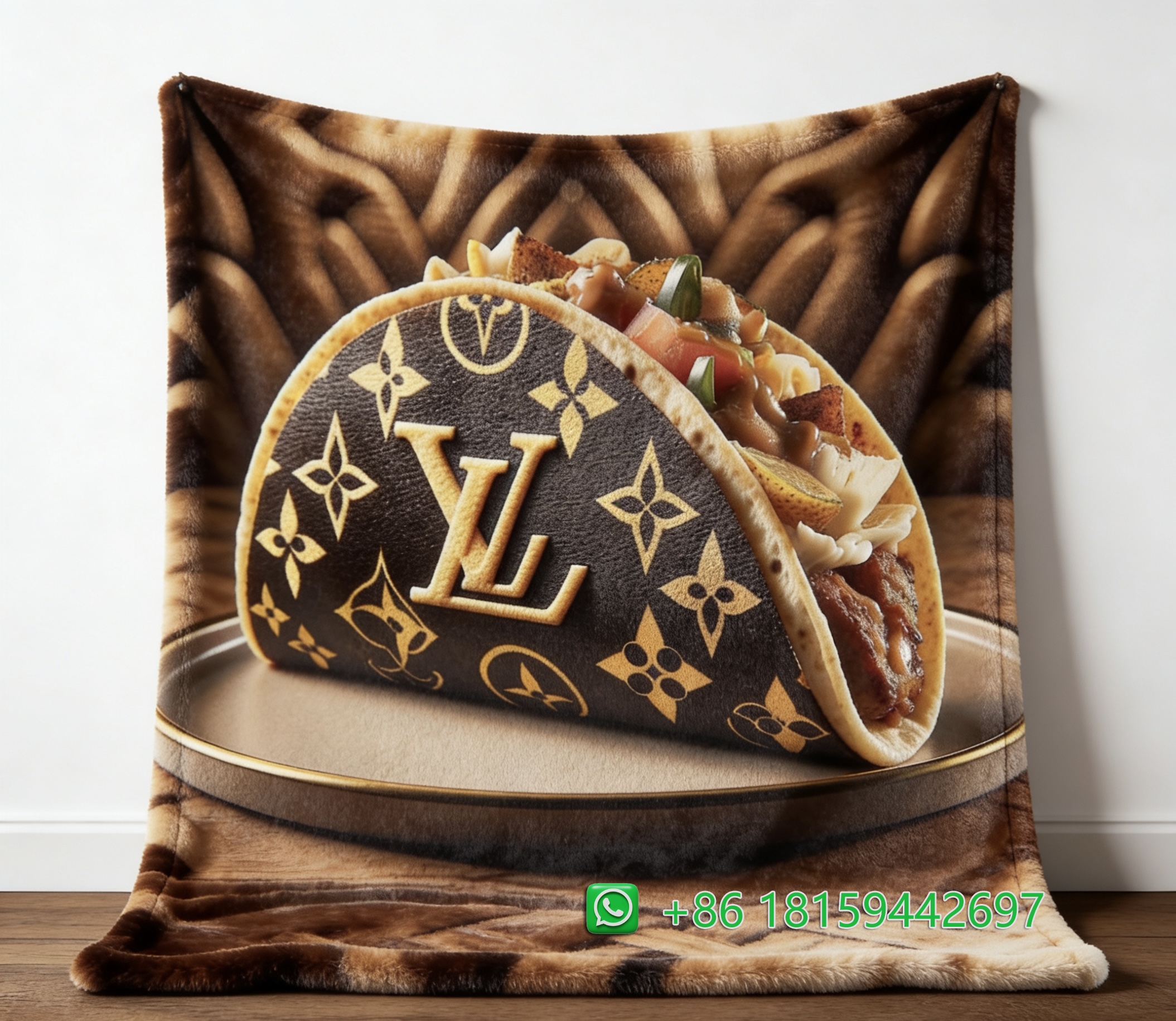 Louis Vuitton Throw Blankets